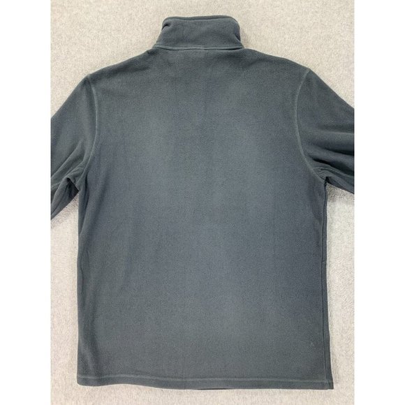 The North Face 1/4 Zip Fleece Pullover Shirt (Men's‎ Medium) Gray/Red - Picture 12 of 12